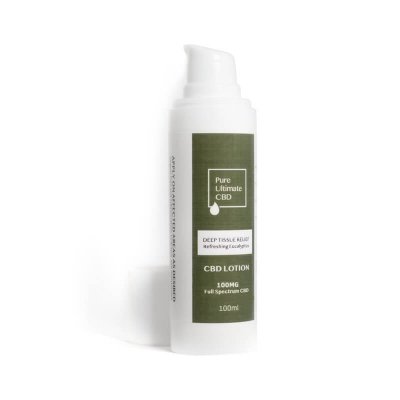 Natural 100mg CBD Topical Lotion - External Use Only