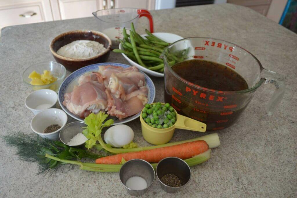 Chicken Stew with Cannabis-Infused Dumplings recipe