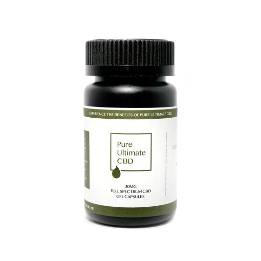 Pure Ultimate CBD &#8211; Full Spectrum CBD 30mg Capsules