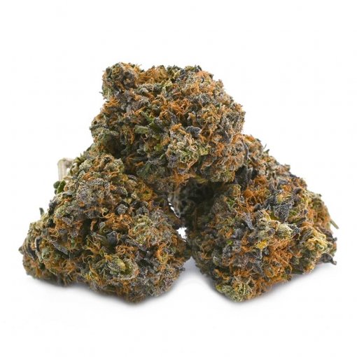 Grease Monkey cannabis flower by Popeyes Ganja Bags in ounce packaging