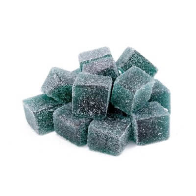 Sour Twisted Singles Blue Raspberry 160mg - Indica Edible