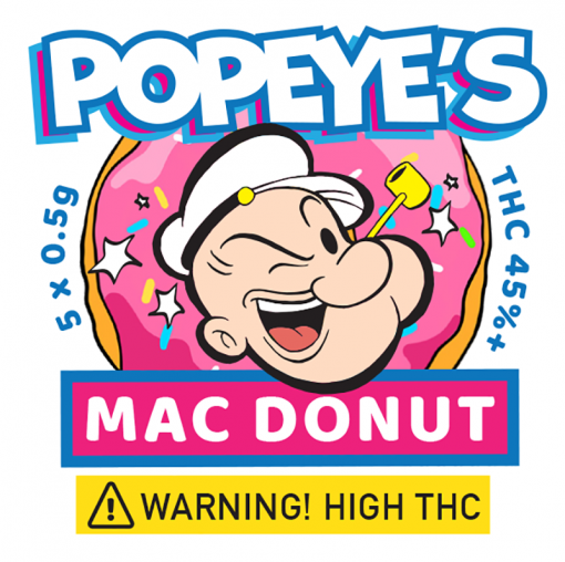 Popeyes Infused Spinach Rolls &#8211; Mac Donut